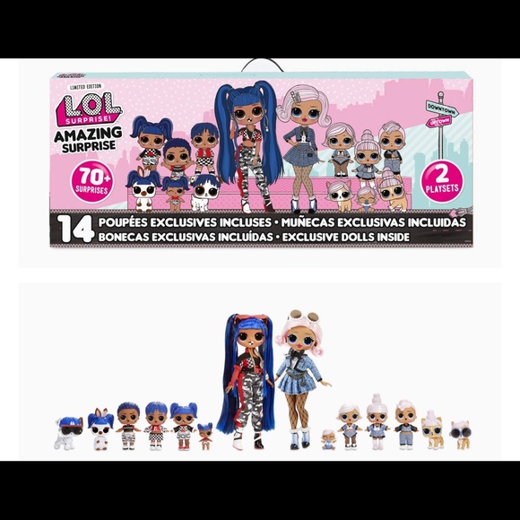L.O.L. Surprise! Amazing Surprise with 14 Dolls 70+ Surprises & 2 Playsets LOL - Picture 10 of 10